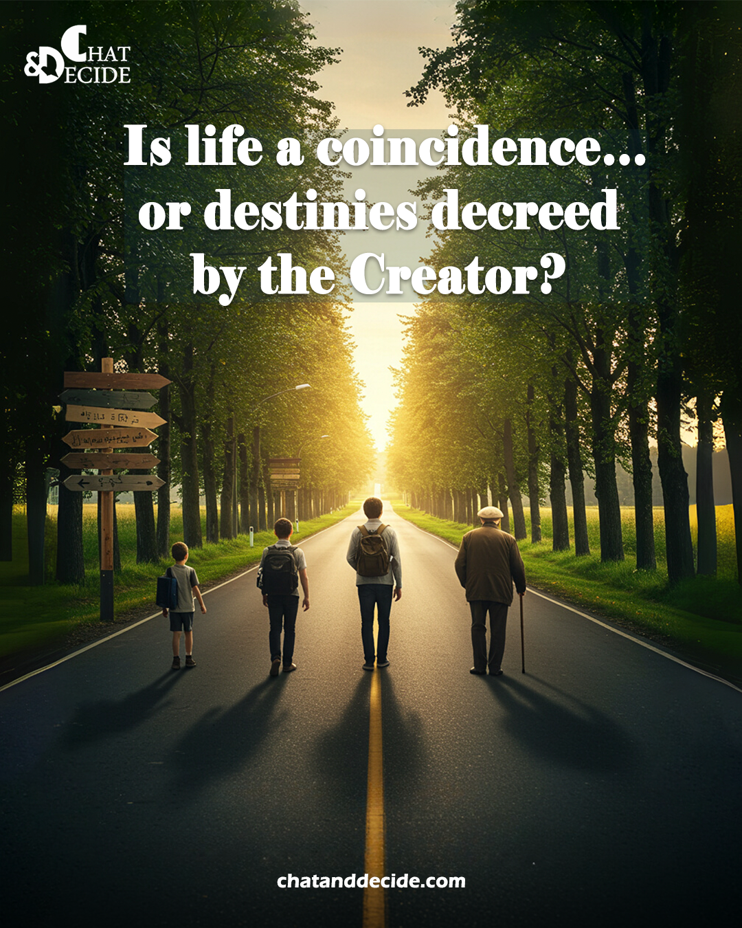 Is life a coincidence… or destinies decreed by the Creator?