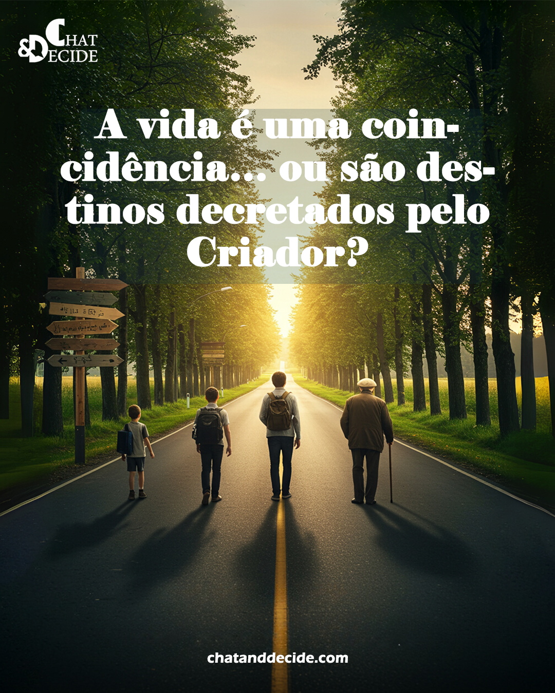 A vida é uma coincidência… ou são destinos decretados pelo Criador?