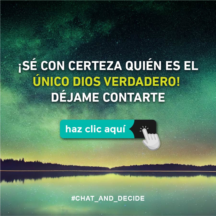 ¡Sé con certeza quién es el único Dios verdadero!