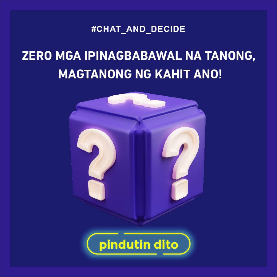 ZERO mga ipinagbabawal na tanong