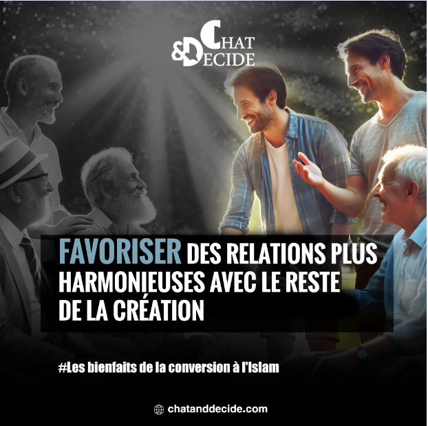 Favoriser des relations plus harmonieuses avec le reste de la création