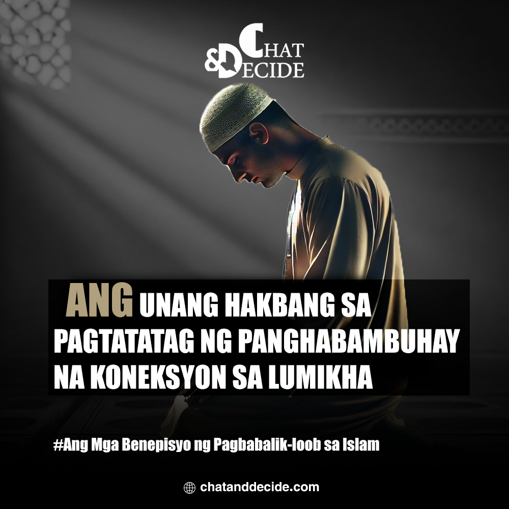 Ang unang hakbang sa pagtatatag ng panghabambuhay na koneksyon sa Lumikha