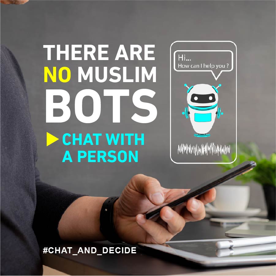 There are no muslim BOTS