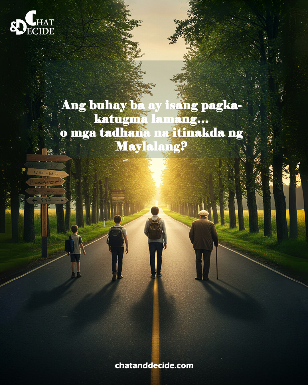 “Ang Buhay ba’y Aksidente o Itinakdang Tadhana ng Diyos?”