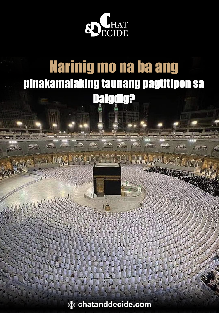 Narinig mo na ba ang pinakamalaking taunang pagtitipon sa Daigdig?