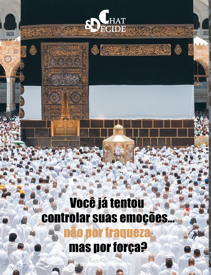 Você já tentou controlar suas emoções… não por fraqueza, mas por força?