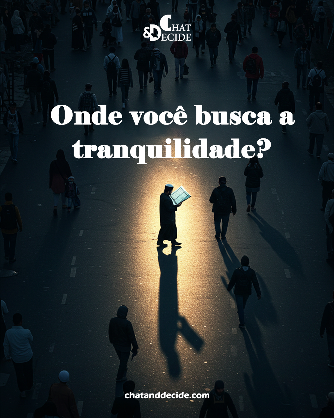 Onde você busca a tranquilidade?