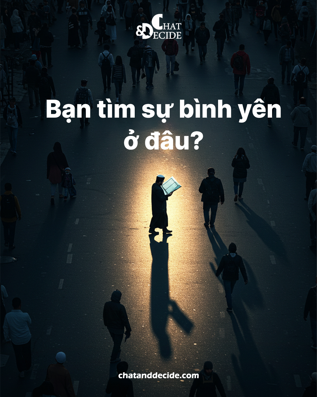 "Bạn tìm sự bình yên ở đâu? "
