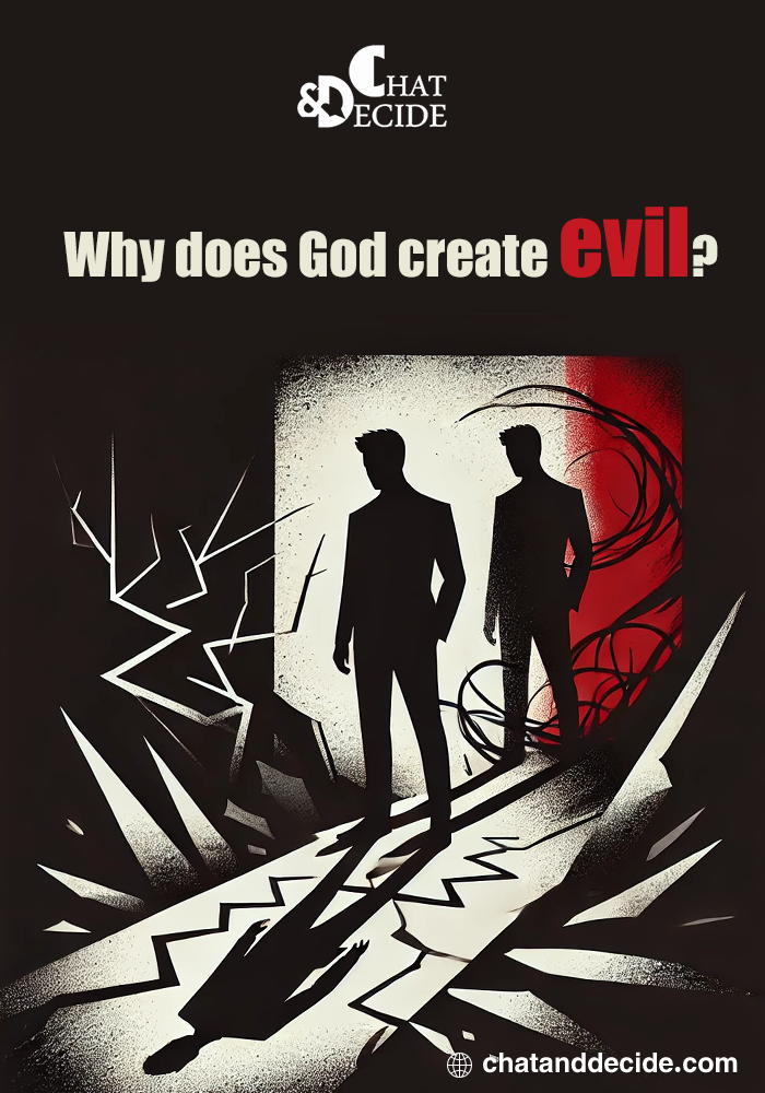 Why does God create evil?