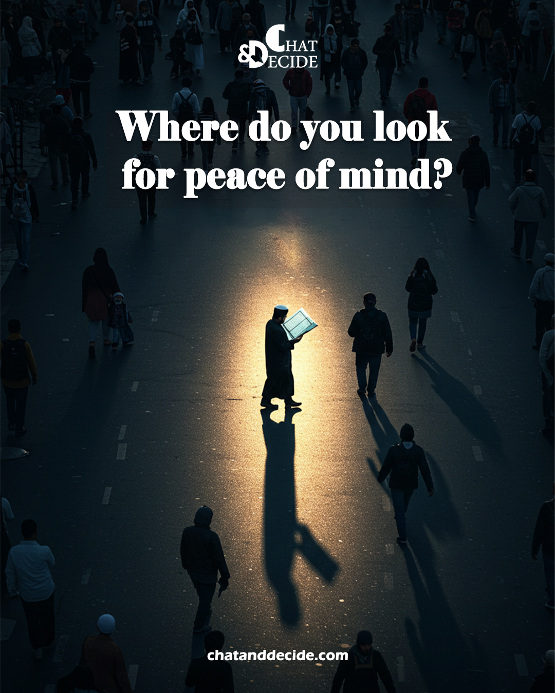 Where do you search for peace?