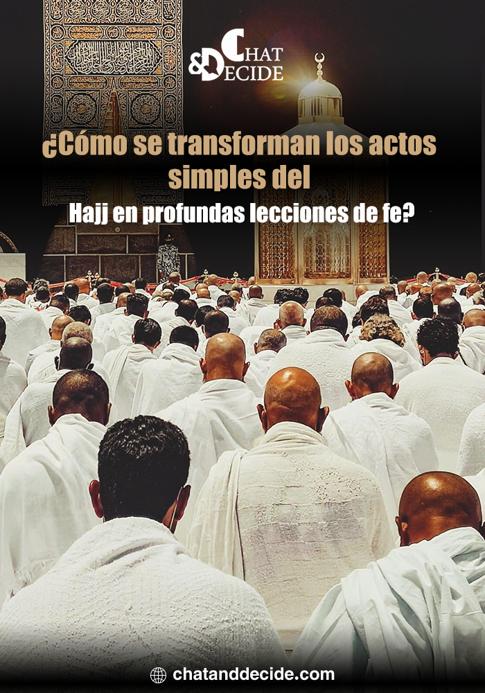 ¿Cómo se transforman los actos simples del Hajj en profundas lecciones de fe?