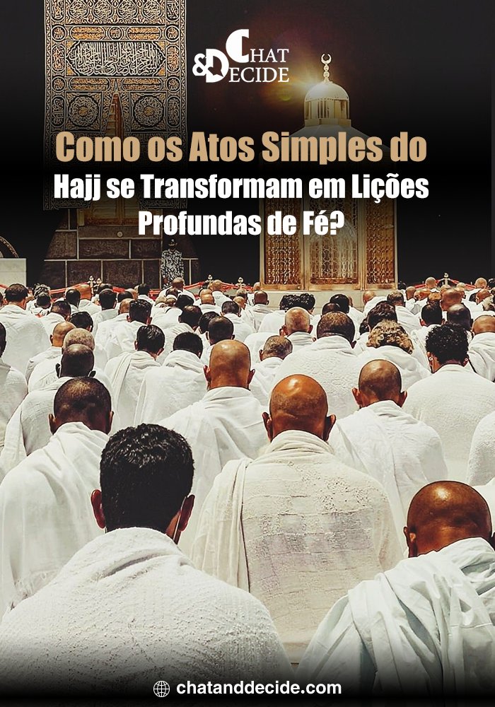 Como os Atos Simples do Hajj se Transformam em Lições Profundas de Fé?