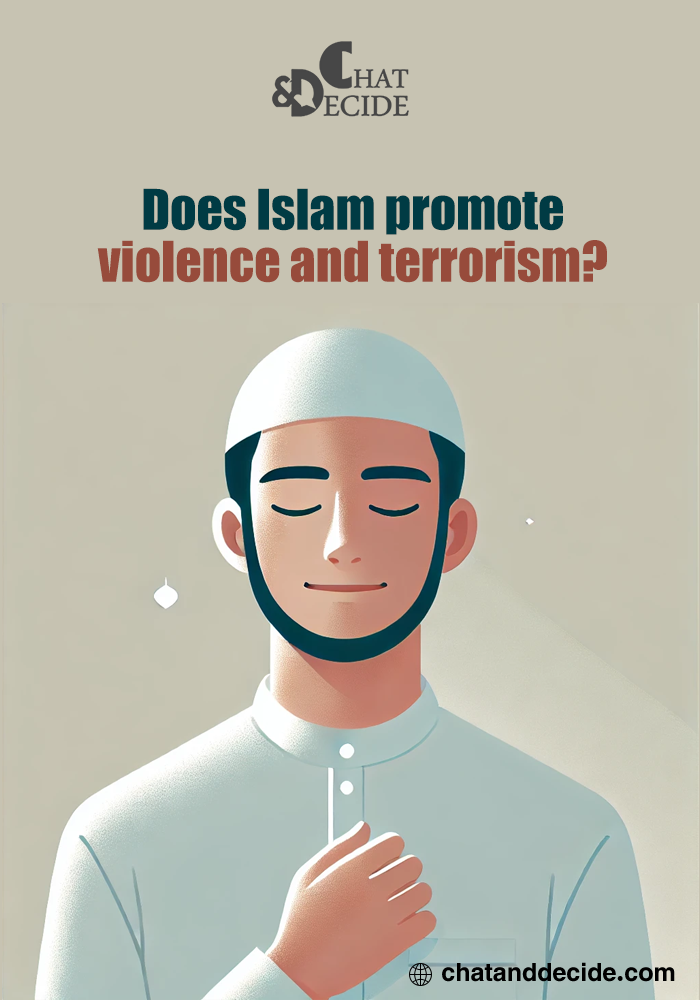 Does Islam promote violence and terrorism?