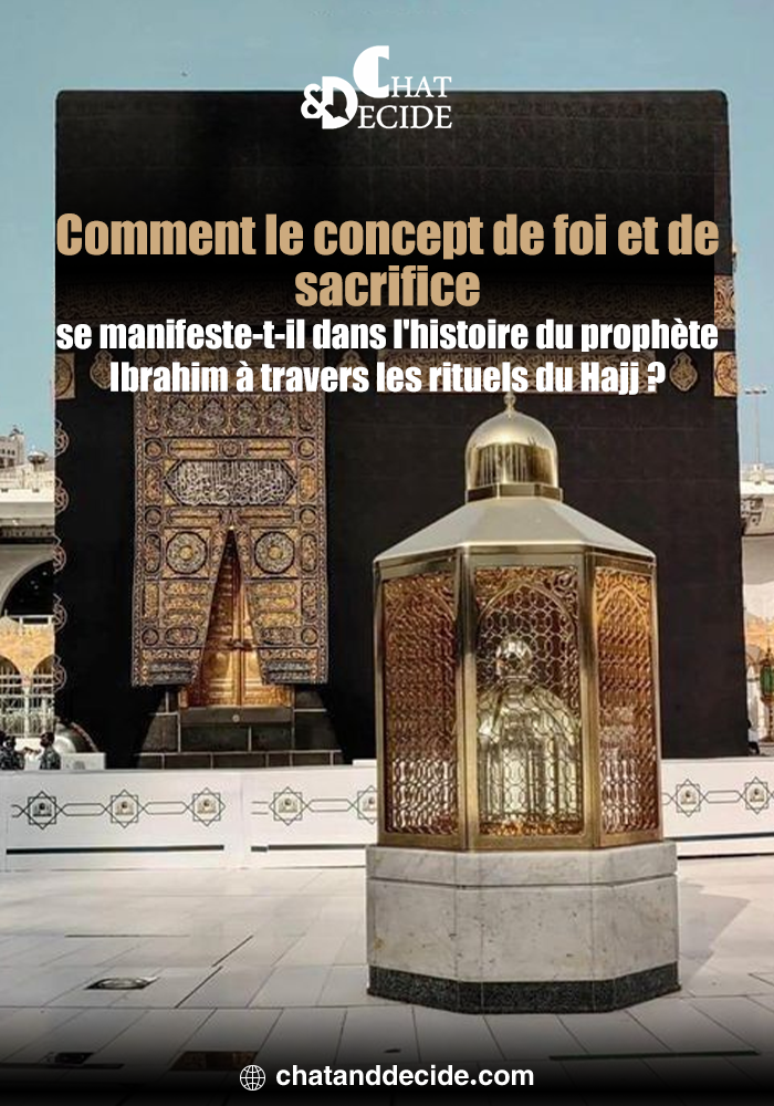 - Comment le concept de foi et de sacrifice se manifeste-t-il dans l'histoire du prophète Ibrahim à travers les rituels du Hajj ?