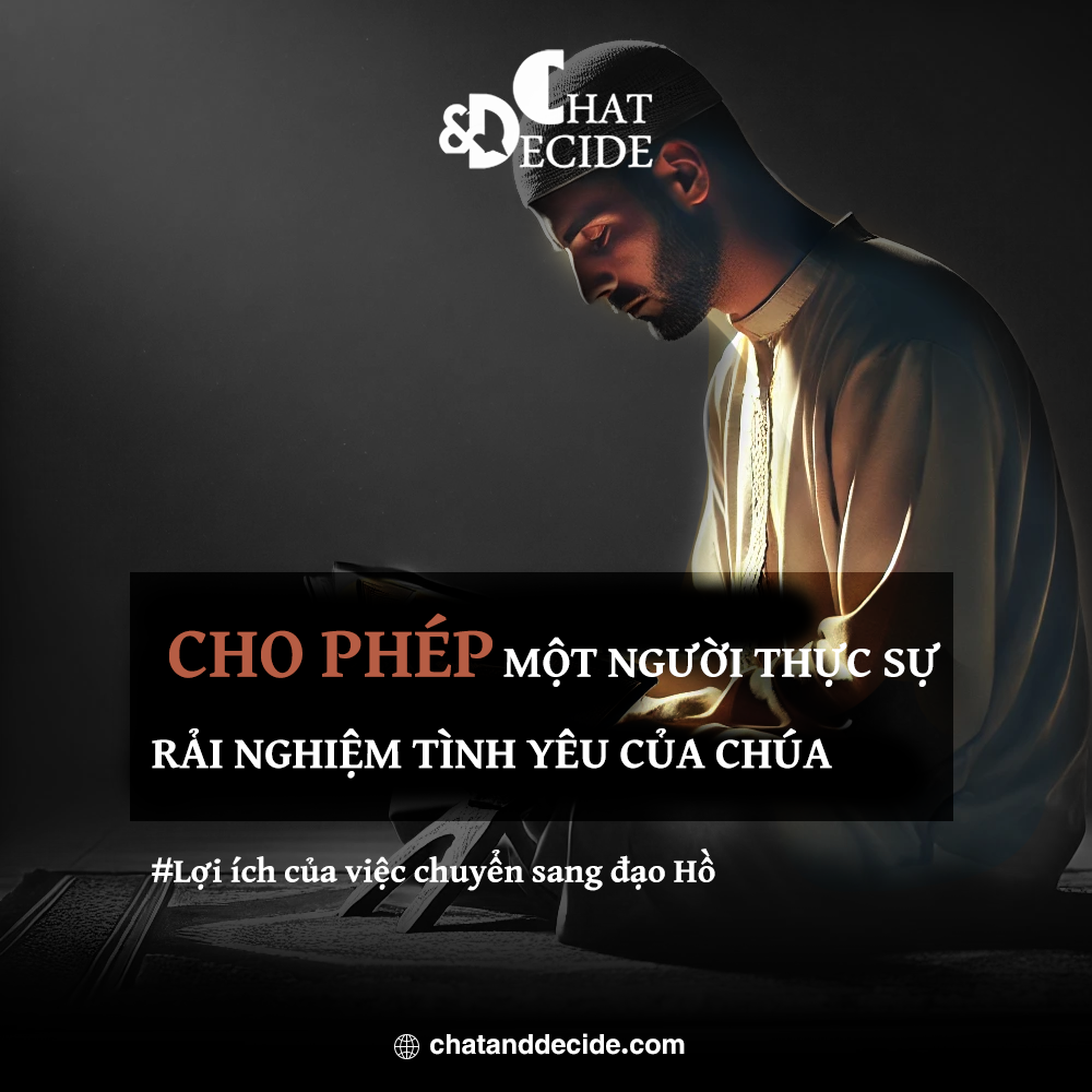 Lợi ích của việc chuyển sang đạo Hồi / Cho phép người ta thực sự trải nghiệm tình yêu của Chúa