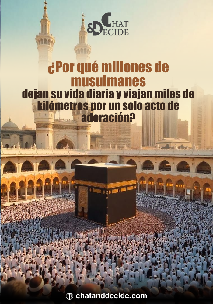¿Por qué millones de musulmanes dejan su vida diaria y viajan miles de kilómetros por un solo acto de adoración?