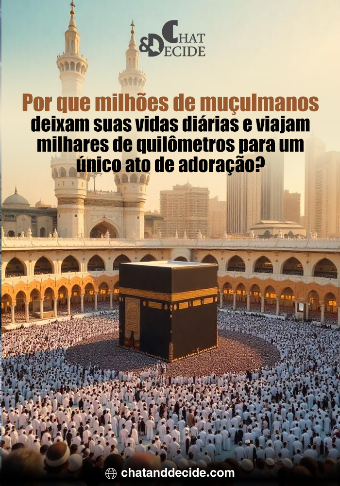 Por que milhões de muçulmanos deixam suas vidas diárias e viajam milhares de quilômetros para um único ato de adoração?