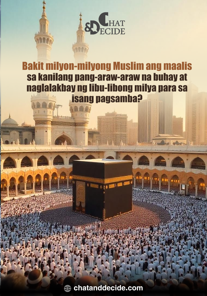Bakit milyon-milyong Muslim ang umaalis sa kanilang pang-araw-araw na buhay at naglalakbay ng libu-libong milya para sa isang pagsamba?