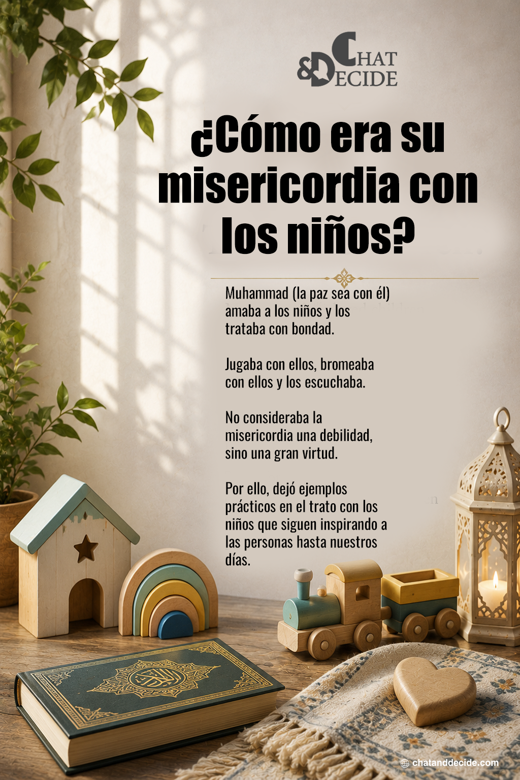 ¿Cómo era su misericordia con los niños?