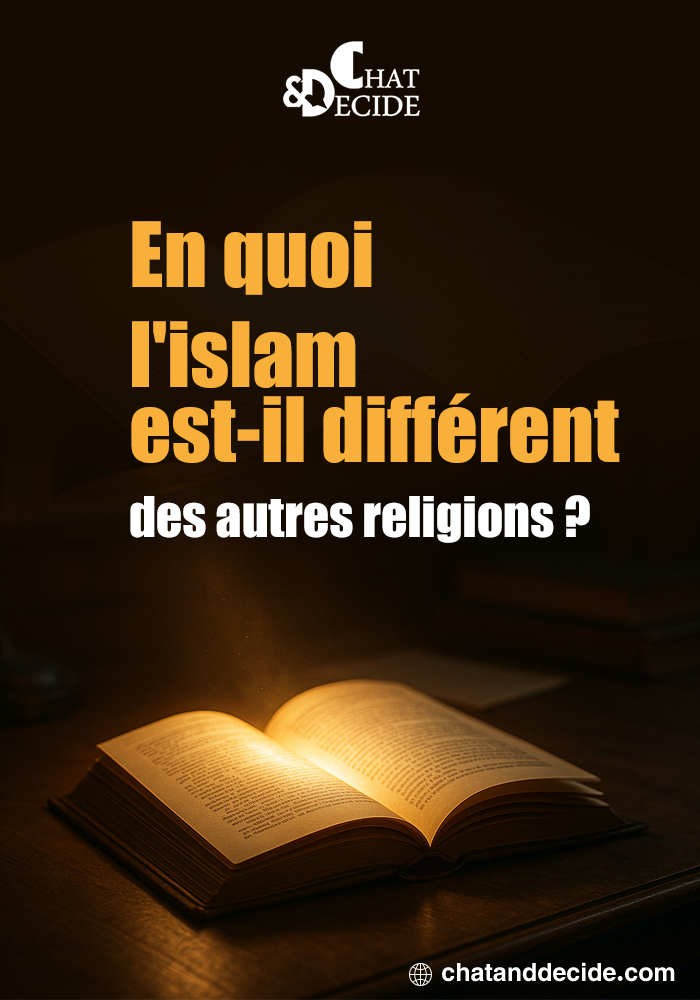 En quoi l'islam diffère-t-il des autres religions ?