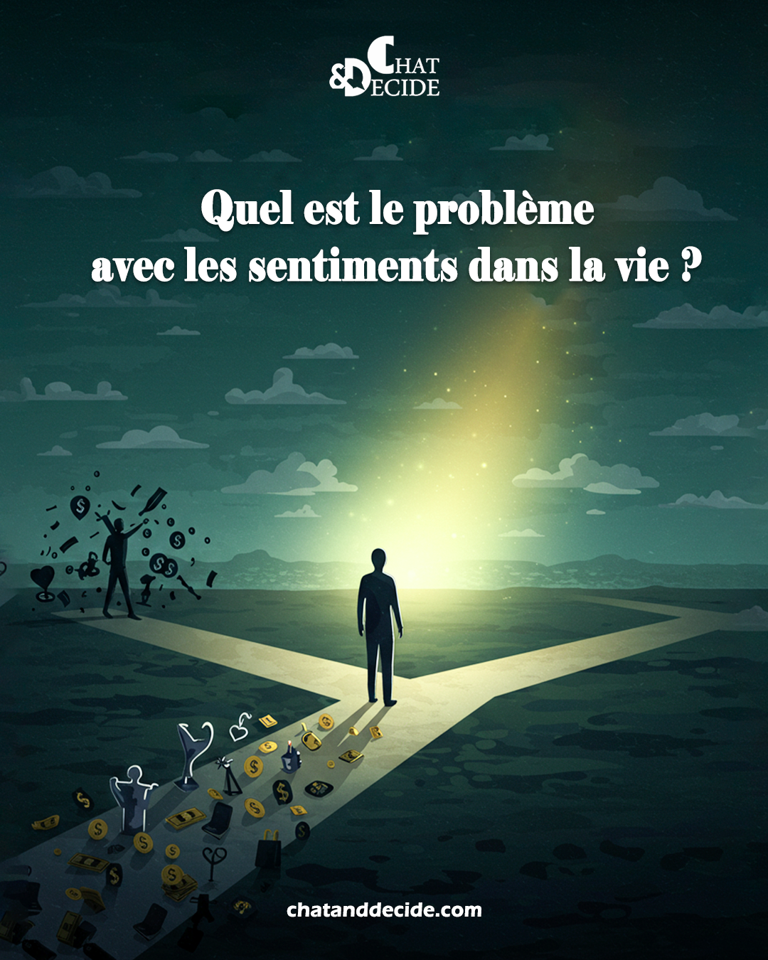 Quel est le problème avec les sentiments dans la vie ?