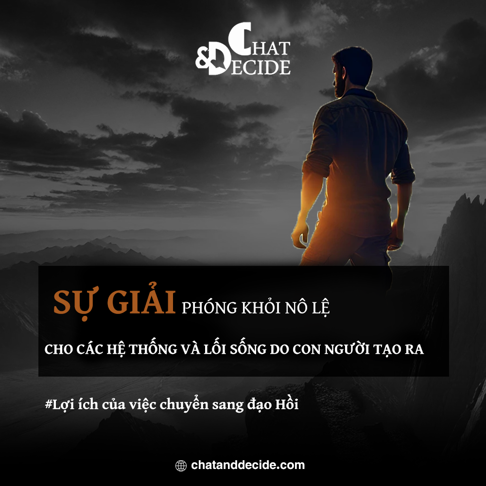 Lợi ích của việc chuyển sang đạo Hồi / Sự giải phóng khỏi nô lệ cho các hệ thống và lối sống do con người tạo ra