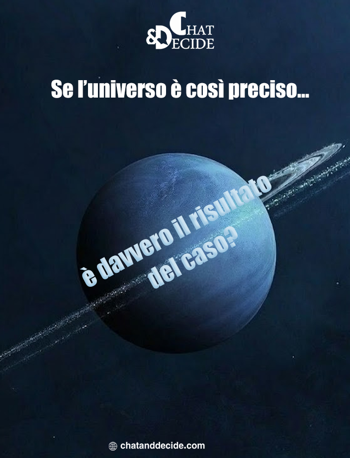 Se l’universo è così preciso… è davvero il risultato del caso?
