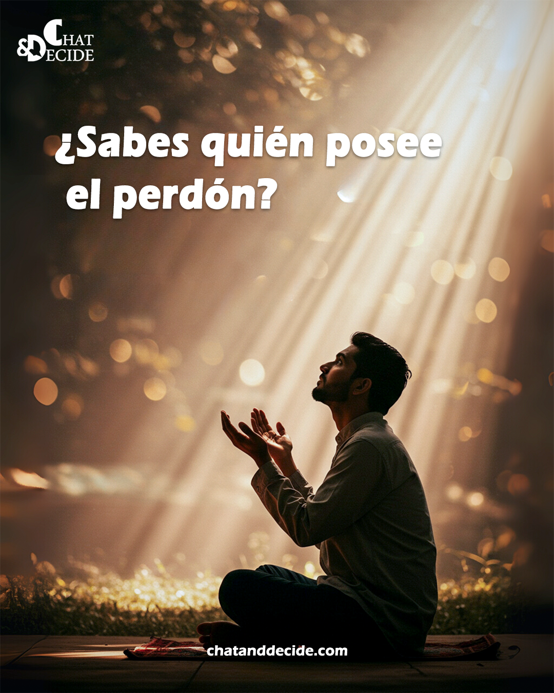 ¿Sabes quién posee el perdón?