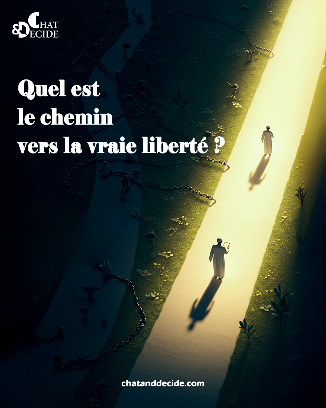 "Quel est le chemin vers la vraie liberté ? "