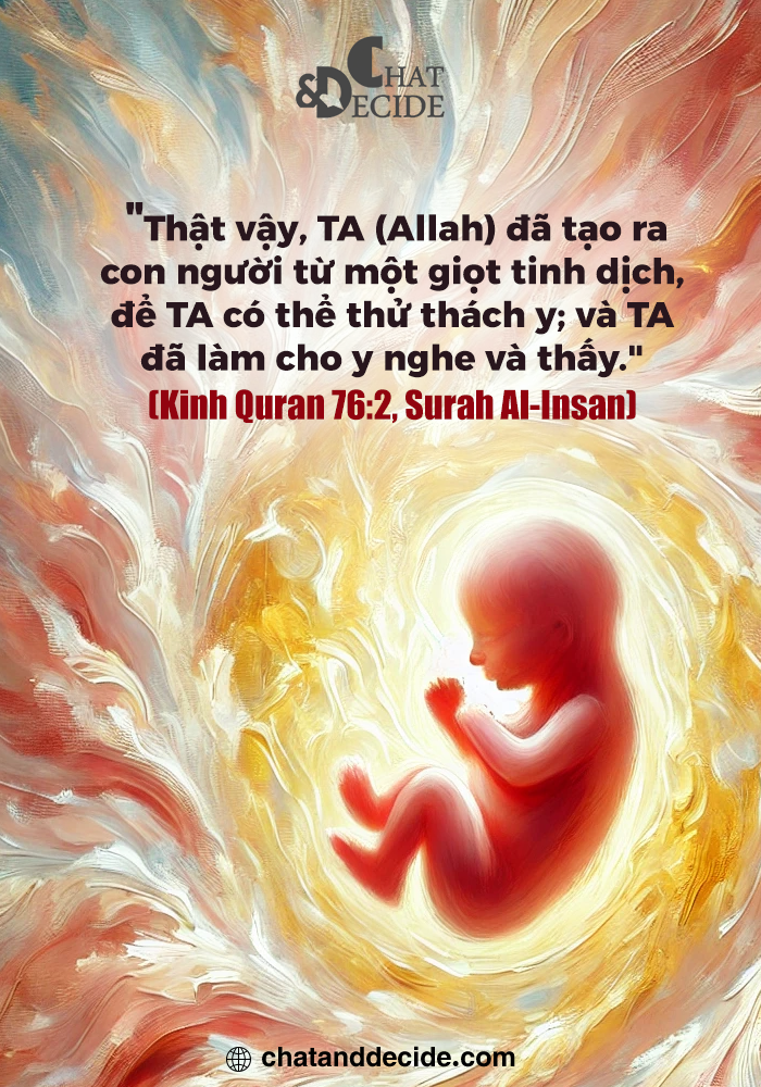 Con người được tạo ra để thử thách và cảm nhận."