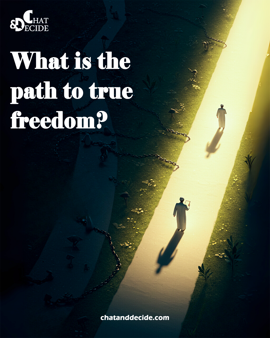 What is the path to true freedom?