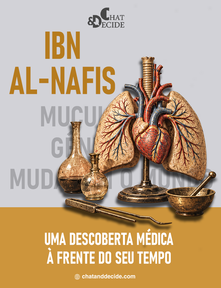 Ibn al-Nafis... uma descoberta médica que estava à frente de seu tempo.
