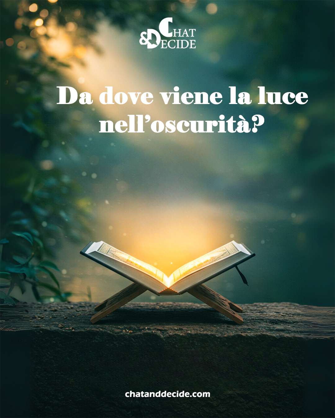 Da dove viene la luce nell’oscurità?