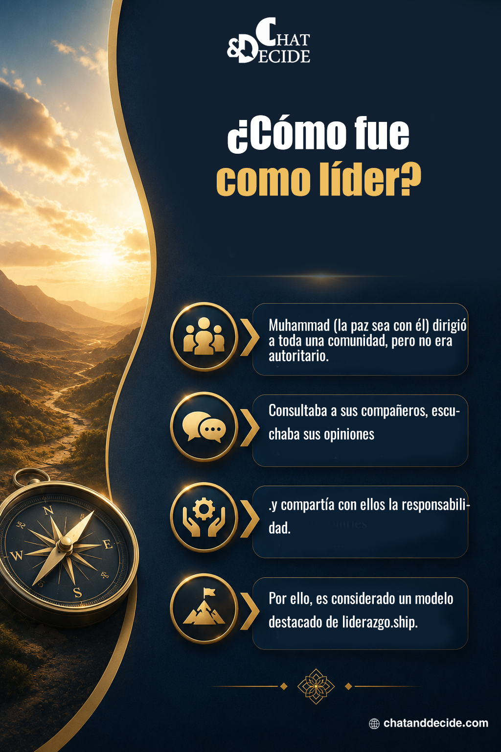 ¿Cómo fue como líder?