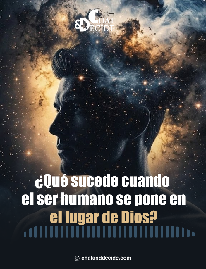 ¿Qué sucede cuando el ser humano se pone en el lugar de Dios?