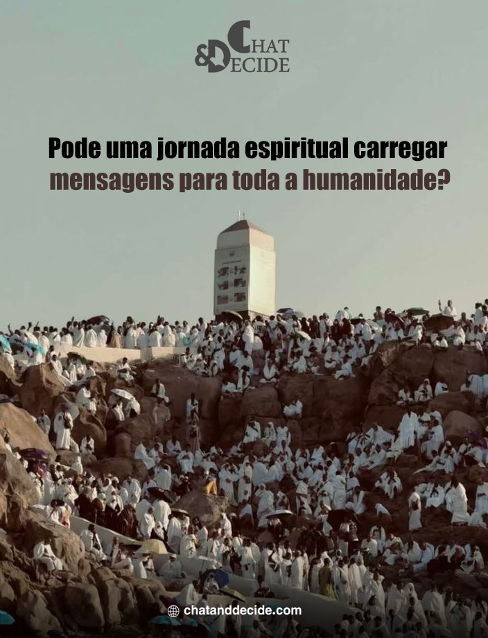Pode uma jornada espiritual carregar mensagens para toda a humanidade?
