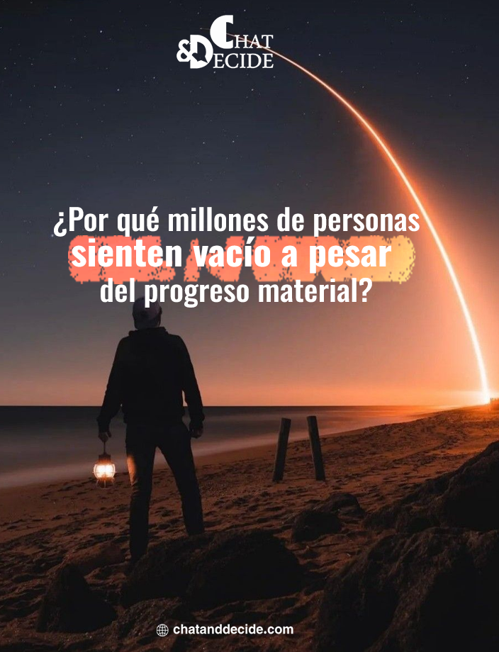 ¿Por qué millones de personas sienten vacío a pesar del progreso material?
