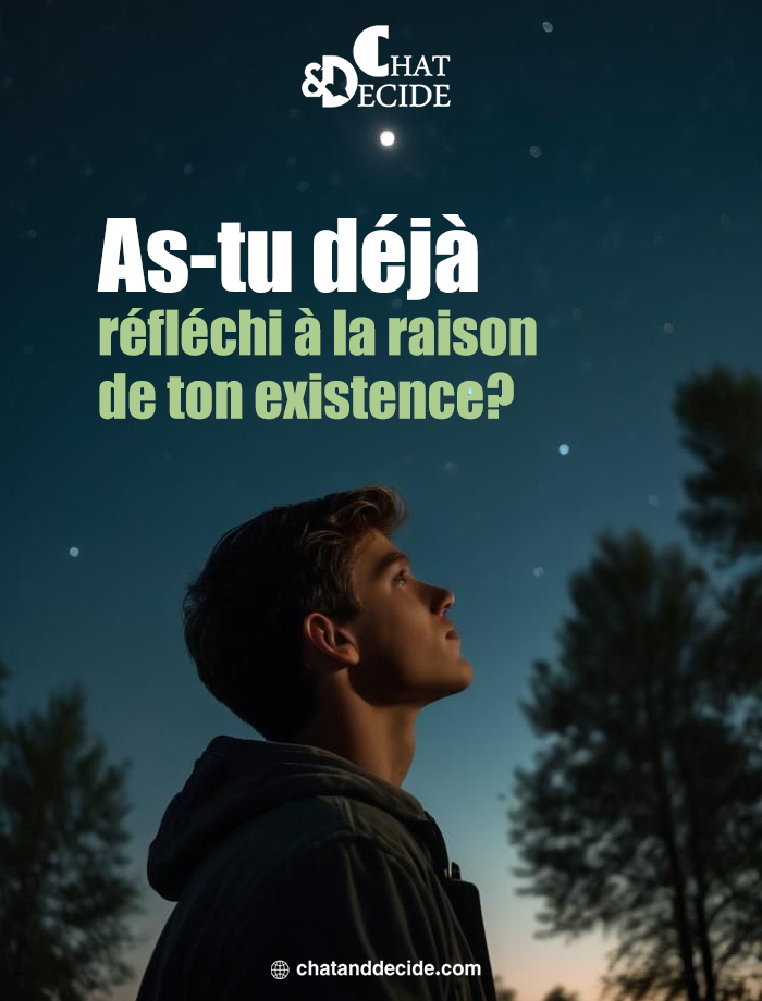 Raison de ton existence ?