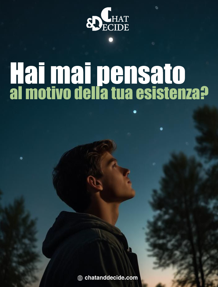 Motivo della tua esistenza  ."