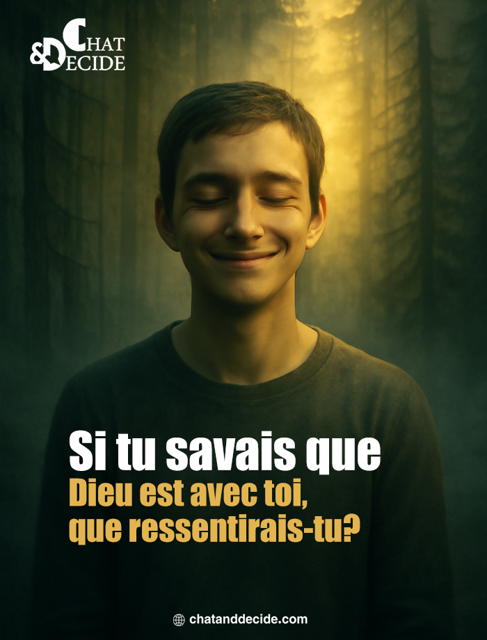 Si tu savais que Dieu est avec toi, que ressentirais-tu?
