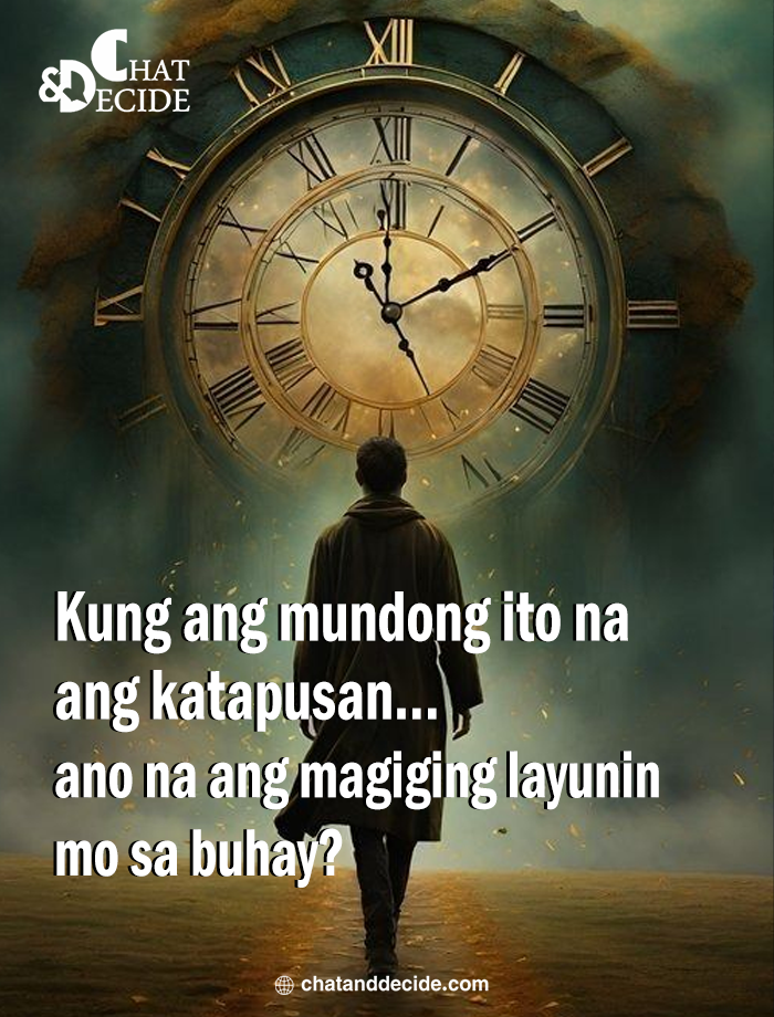 "Layunin kung mundo ang katapusan   "