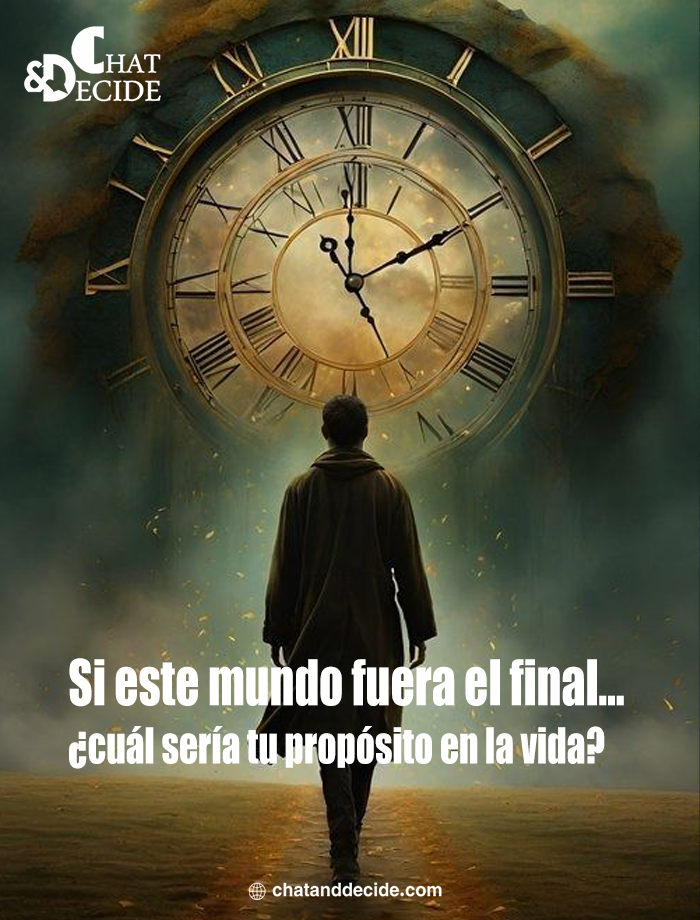 "¿Cuál es tu propósito en la vida?    "