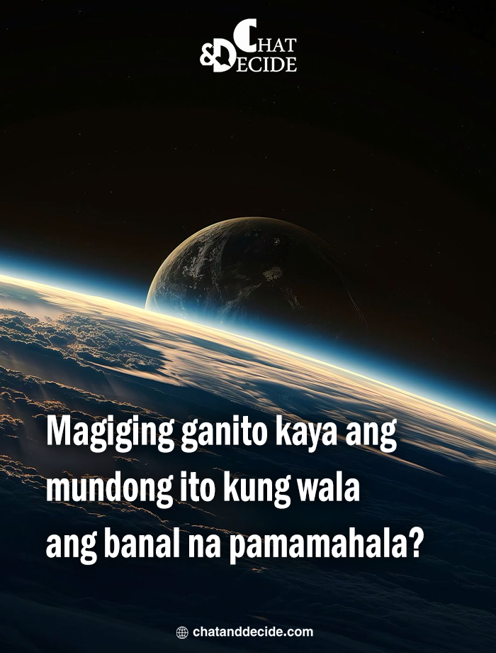 "Mundo kung walang pamamahala ng Diyos?   "