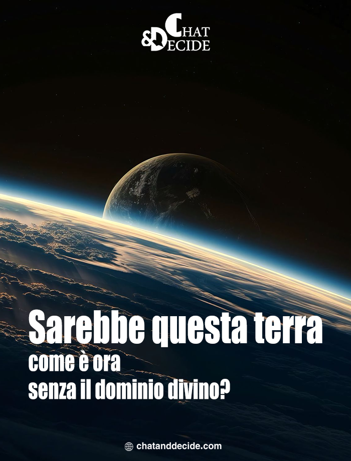 "Terra senza dominio divino?     "