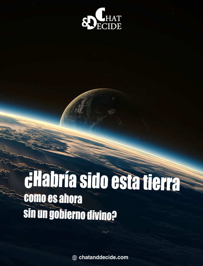 "¿La tierra existiría sin Dios?   "
