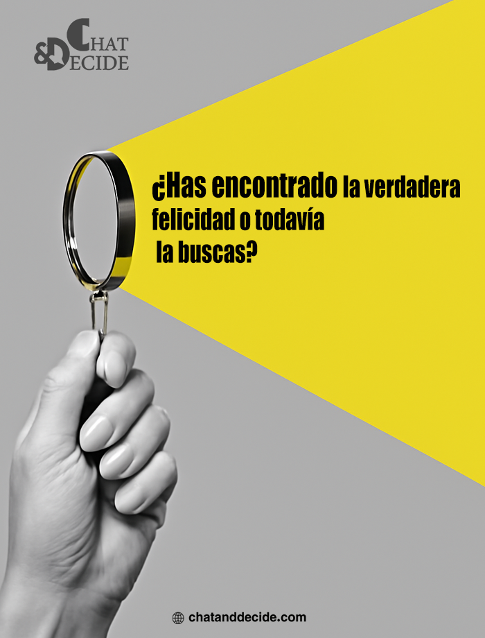 "¿Has hallado la verdadera felicidad?   "