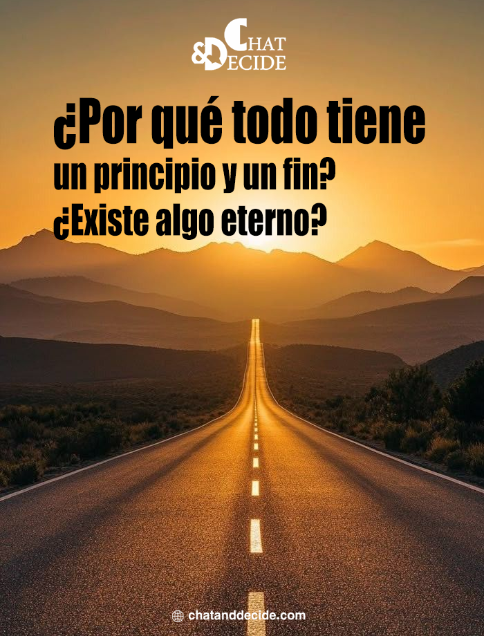 "¿Existe algo eterno?   "