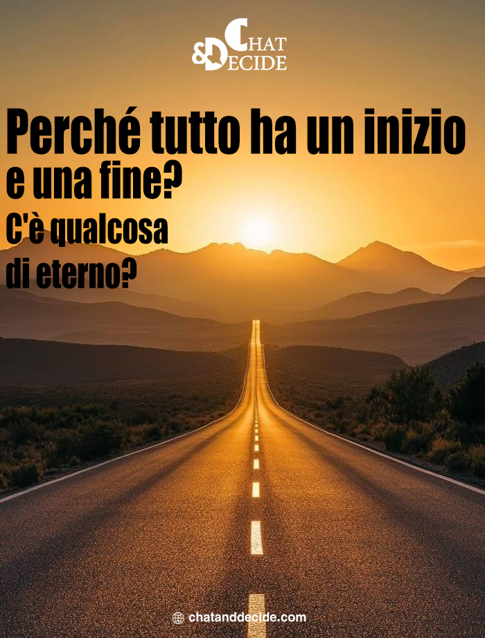 Perché tutto ha un inizio e una fine? C'è qualcosa di eterno?