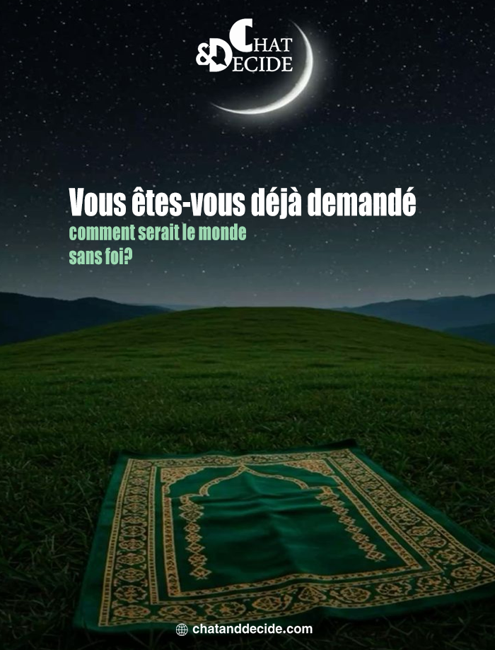 "Un monde sans foi ?    "