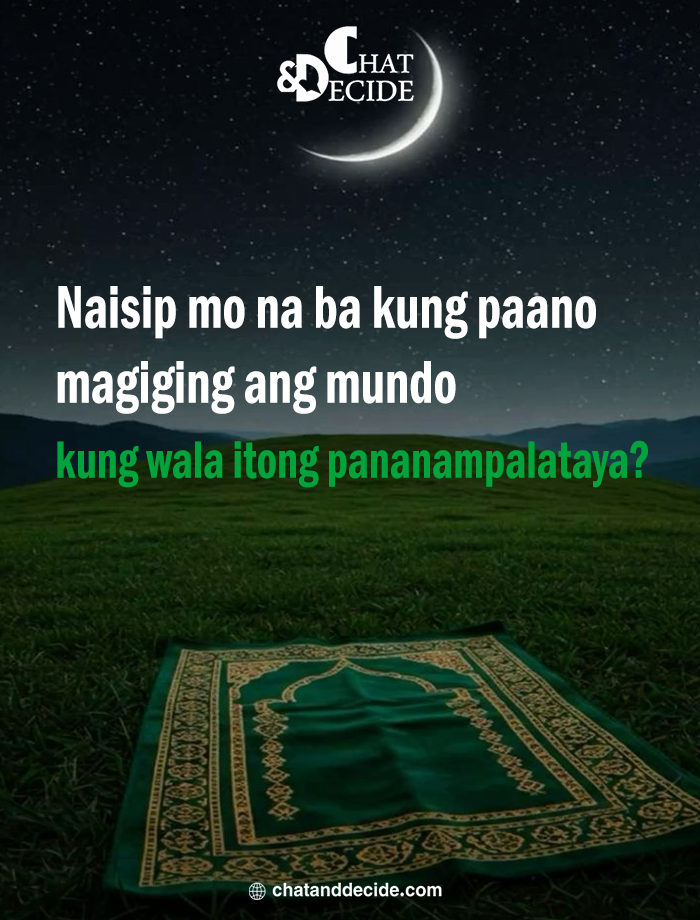 "Mundo kung walang pananampalataya     "